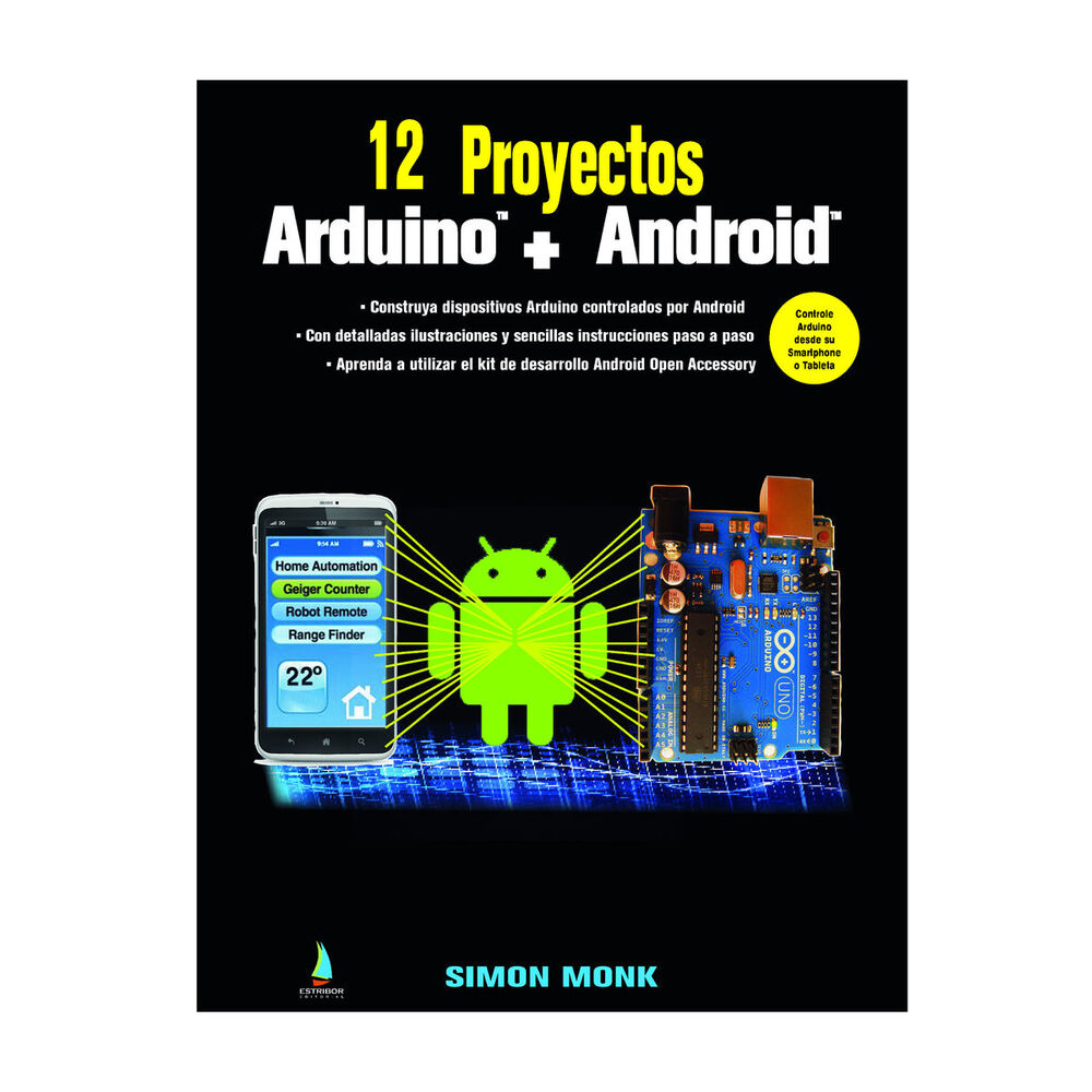 Libro - 12 proyectos Arduino + Android