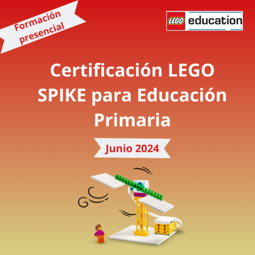 Certificación LEGO SPIKE Essential para Educación Primaria