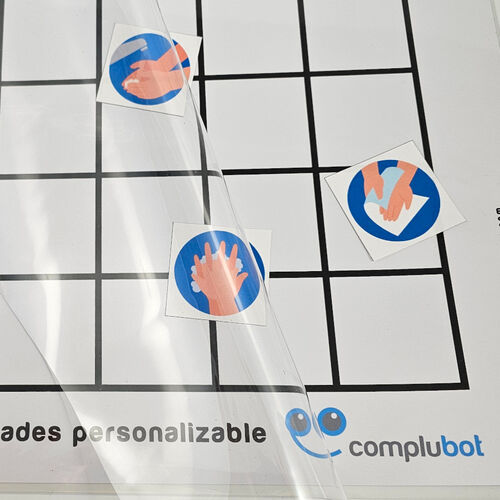 Campo de actividades personalizable para el robot TrueTrue - Pack de 3 unidades