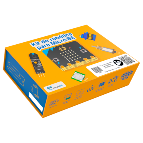 Kit de componentes de robótica para MicroBit (placa MicroBit no incluida)