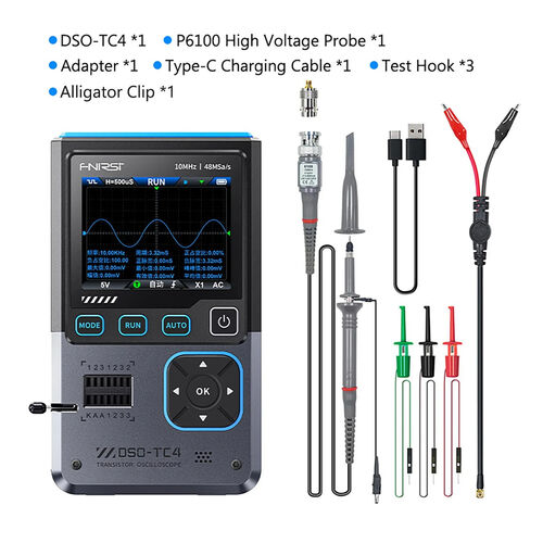 Osciloscopio digital de 10MHz, 3 en 1