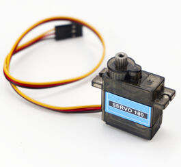 Micro servo de 180º con engranajes metálicos