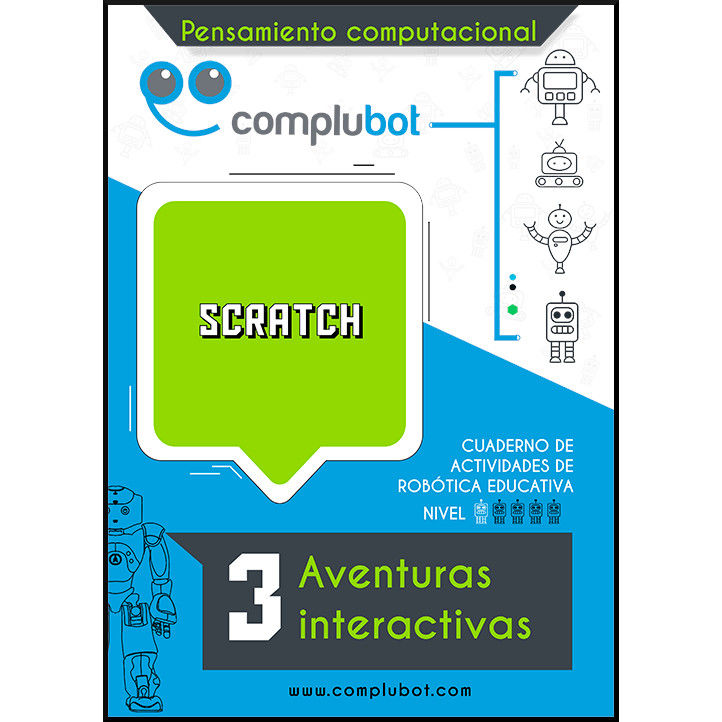 Scratch – 3 Aventuras interactivas