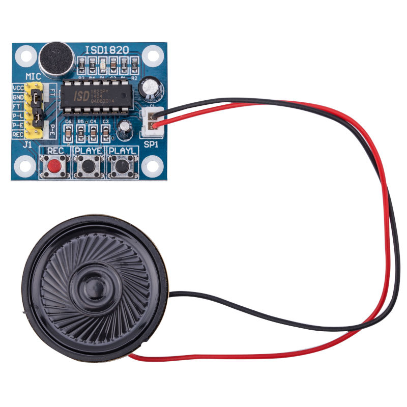 Módulo grabador reproductor de audio con altavoz