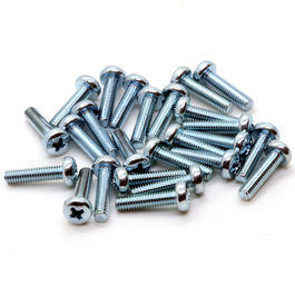 Tornillo cabeza alomada M3X12  (25 unidades)