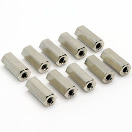 Separador metálico de M25x12 (10 unidades)