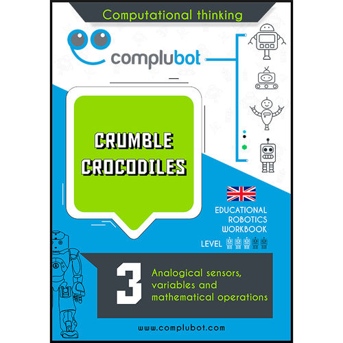 Crumble crocodiles 3  Analogical sensors, variables and mathematical operations