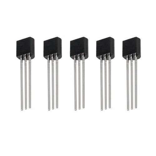 BC547 - Transistor NPN de baja potencia (5 unidades)