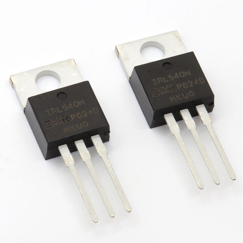 IRL540 - Transistor N-MOSFET de potencia Logic-Level (2 unidades)
