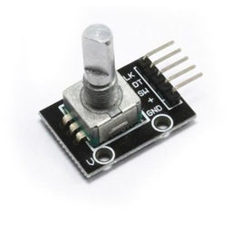 Encoder / potenciómetro circular + pulsador